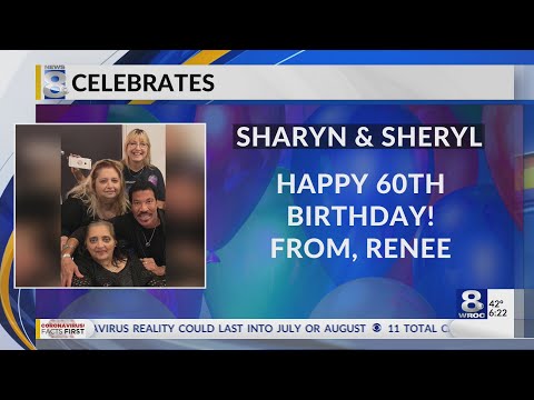 Happy birthday to Sharyn and Sheryl!