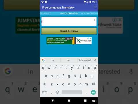 English Language Translator Video