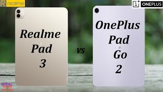 Realme Pad 3 vs OnePlus Pad Go 2 Which is BEST for GAMING?