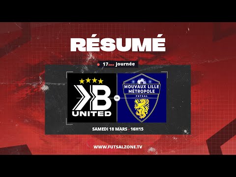D1 Futsal - J17 Kremlin Bicêtre Futsal vs Mouvaux Lille MF