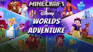 Видео Minecraft - Мир приключений Disney 