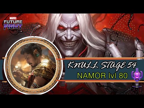 WBL || KNULL stage 54 || lvl 80 NAMOR//No Artifact || X men Requirement 🔥 MFF