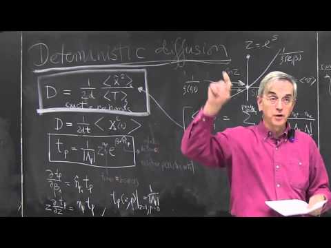 ChaosBook.org chapter Deterministic diffusion - The deepest thing about chaos