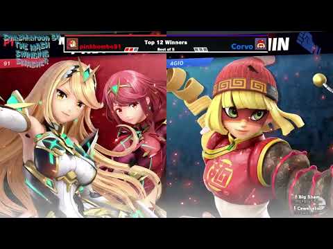 @pinkbombo91 (Pyra) vs. Corvo (MinMin) - Winners Quarters - Smashkatoon 54