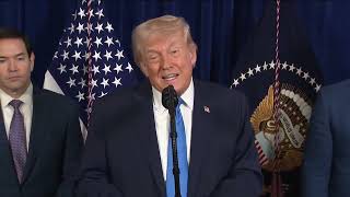President Trump opening statements on Venezuelan President Maduro capture