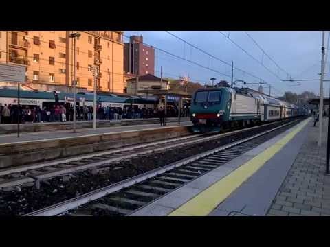 E464 408 XMPR+6 2 piani XMPR e Trenord - Monza 21/10/2015