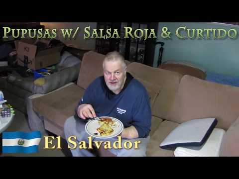 Worldly Treats with No Meats - El Salvador - Pupusas w/ Salsa Roja & Curtido