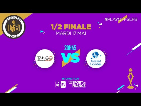 LIVE LFB | Bourges - Basket Landes | Playoffs 1/2 finale aller
