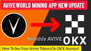 Avive Mining App | Avive Token Monthly Withdrawal | Avive New Update | Avive Latest Update Crypto