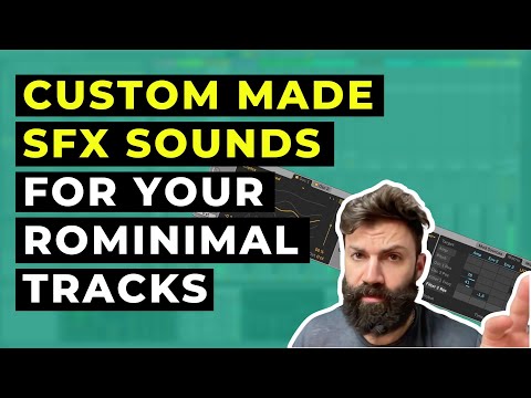 Rominimal: How to create custom SFX sounds for your rominimal tracks within Ableton Live