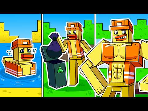Zozo survives as Garbage Duck in Minecraft - Insane 1000 days!