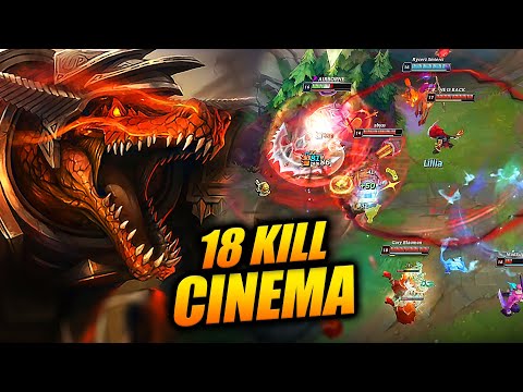 This Game Was.. ABSOLUTE CINEMA | How To Carry With Late Game Renekton