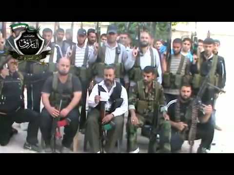 إعلان عن تشكيل سرية المنتصر بالله التابعة لكتائب الفاروق