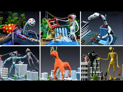 ✋ ALL MONSTER Trevor Henderson Scariest - Leovincible & Trevor Henderson Creatures with Clay