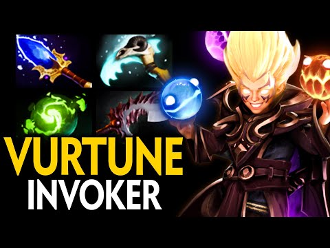 EPIC VURTUNE INVOKER REFRESH ORB + CATACLYSM COMBO | Dota 2 Invoker