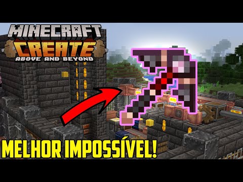 🔩 HOW TO MAKE THE BEST TINKERS PICKAXE! CREATE ABOVE AND BEYOND! #47