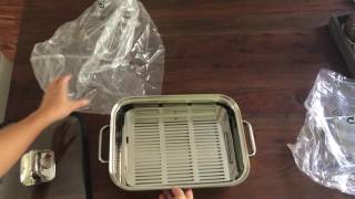 WMF Vitalis Stainless Steel Large Stovetop Steamer System - Unboxing & First Cooking Result