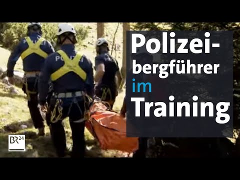 Police mountain guide exercise: Full deployment in difficult terrain | Evening News | BR24