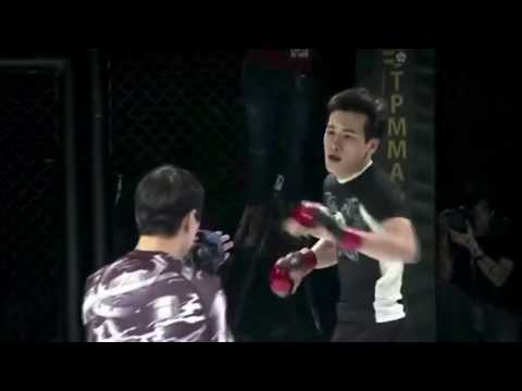 Wing Chun vs MMA in MMA Match - Qi La La vs Katsuaki Aoyagi 3