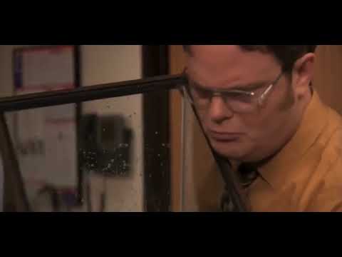 Dwight Flushes Piranha (Killer Fish)
