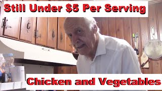 Pressure Cooker Old Fashioned Chicken and Vegetables $5