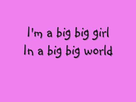 Emilia- Big Big World Lyrics