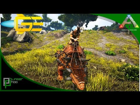 Ark: Survival Evolved - GES4 - E10 - Alpha Carno and Ankylosaurus Taming!