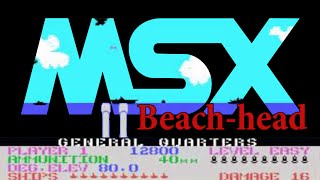 Beach-Head MSX Hz 60