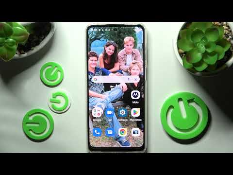 How to Turn On / Turn Off Screen Automatic Rotation Function on MOTOROLA Moto G42