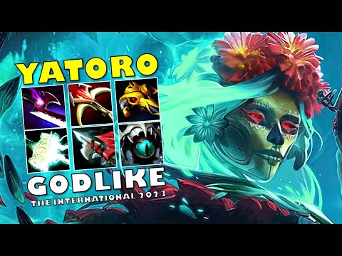 Dota 2 YATORO [Muerta] The International 2023 GODLIKE 23 Kills VS Virtus Pro 7.34d