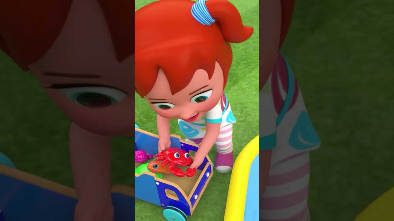 #Shorts Cute Baby Boy&Girl Toys Tub | Learn Sea Animals Names | Kids Educational videos 2023