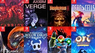 Top 20 Best METROIDVANIA Games To Play in NINTENDO SWITCH
