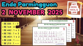 Download lagu Ende Parmingguon | 2 NOPEMBER 2025 | HKBP | XX DUNG TRINITATIS | Musik, Not, Vocal, dan Lirik mp3
