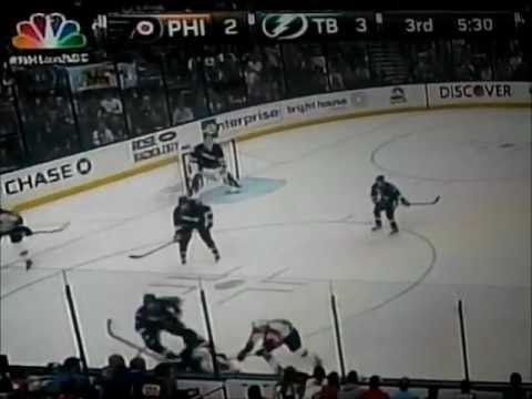 philadelphia flyers vs tampa bay lightning FULL END OF THE GAME 18/03/2013