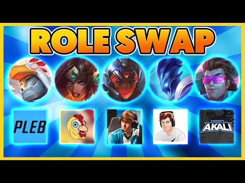 *HILARIOUS* 5 YOUTUBERS SWAP MAINS (MUST SEE) - BunnyFuFuu Gaming