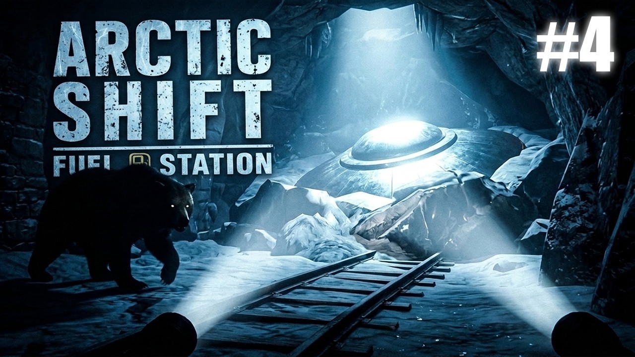 EXPLOREI A CAVERNA DO URSO E ACHEI ISSO! - Arctic Shift #4