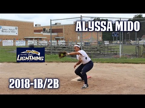 2018-1B/2B Alyssa Mido Softball Skills Video