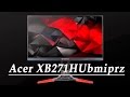 Monitory Acer XB271HUbmiprz