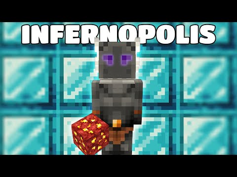 SUMMONING A DEMON ORE CRUSHER! Infernopolis EP17 | Modded Minecraft 1.16