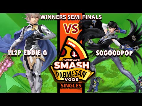 Smash Parmesan 7 | WINNERS SEMI-FINALS | 1L2P EDDIE G [CORRIN] VS SOGOODPOP [BAYONETTA]