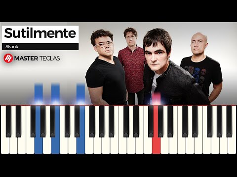 Sutilmente - Skank | Piano Tutorial