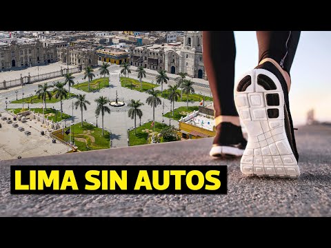 Peatonalización de vías en el Centro Histórico de Lima | El Comercio | VideosEC