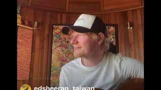 Shirtsleeves - Ed Sheeran - Multiply Insta Live 20/05/24