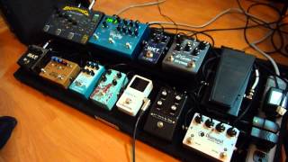 Video thumbnail for Pedalboard demo for Ambient Guitar (playing) by Antoine Michaud
