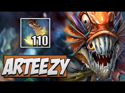Road to Kiev Major | EG.Arteezy Slark with 110 Essence Shift Stack 7.14