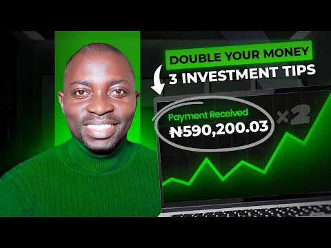 3 Investment Tips That Will Double Your Money FAST!