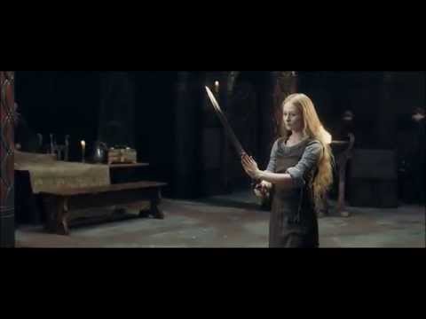 Lord of the Rings : The Two Towers. Eowyn and Aragorn