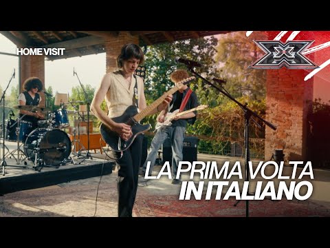 I Les Votives con “Città Vuota” di Mina stupiscono Achille Lauro | X FACTOR 2024 HOME VISIT