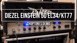 Video thumbnail for Diezel Einstein 50 | Playthrough Demo with EL34 and KT77 Tubes by ChoptonesOfficial