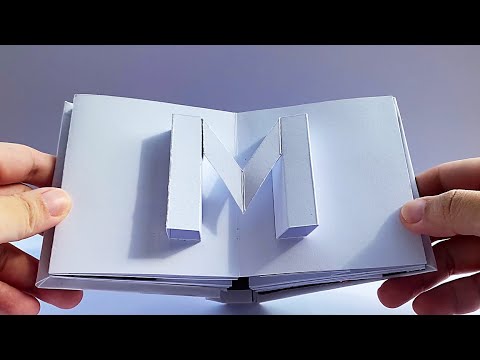 DIY ABC Alphabet Pop-up book
